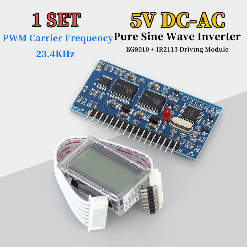 Egs002 Pure Sine Wave Inverter Driver Board - 5V DC-AC Pure Sine Wave Inverter
