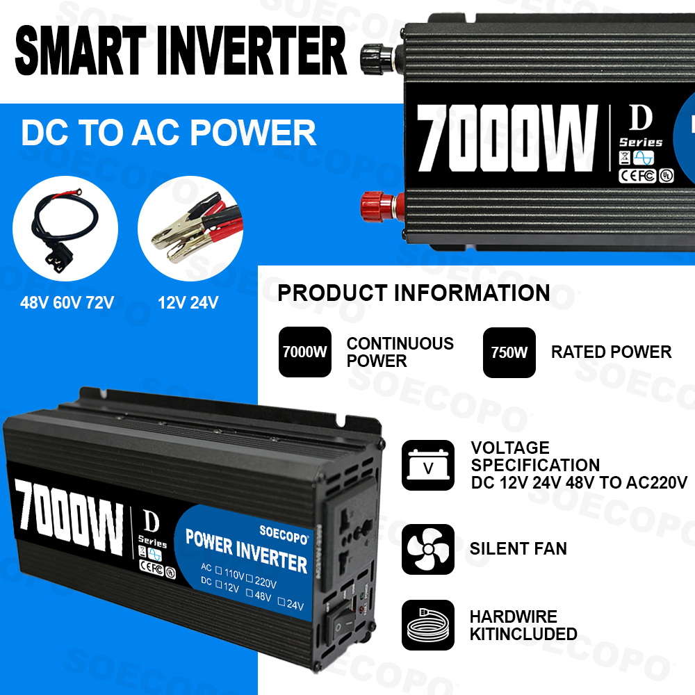 Car Inverter 6000W-10000W DC 1 - Off Grid Solar Inverter 48V 6000W 评论和价格