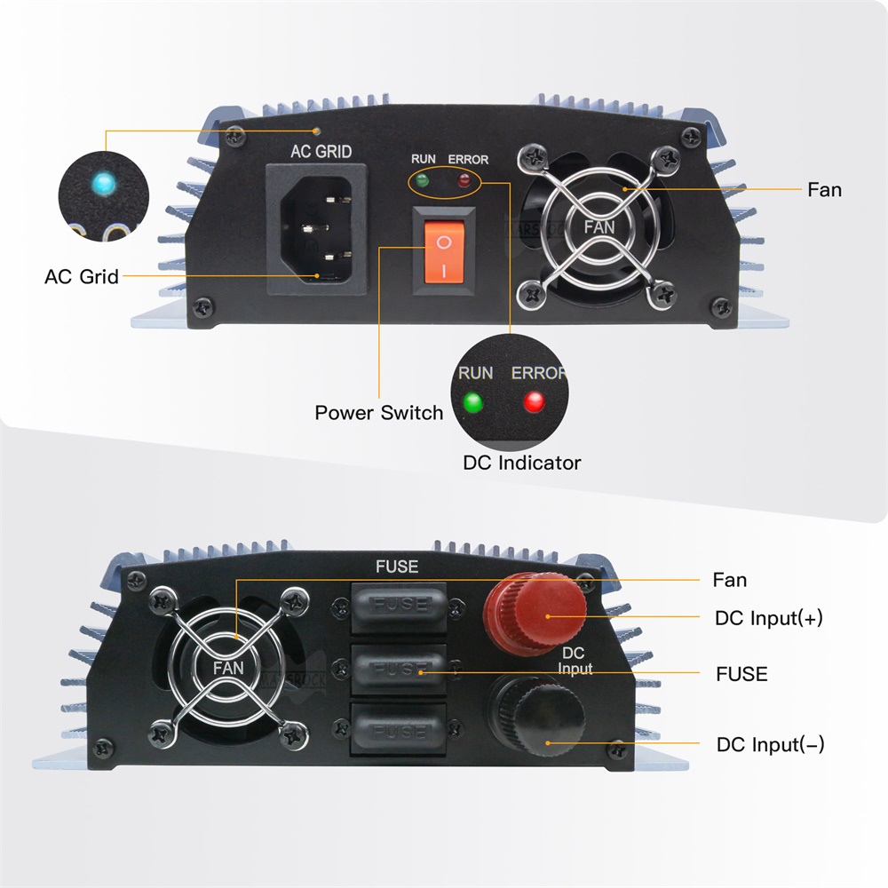 1000-1400W Grid Tie Micro Sola - Micro Inverter 1400W Solar Grid Tie 评论和价格