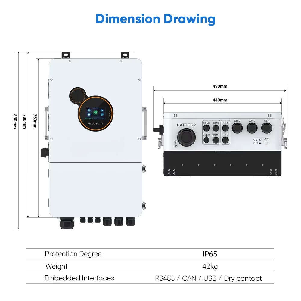 Lovsun Residential 8kW 10kW 12 - Split Phase Inverter 10Kw 110V 220V 评论和价格