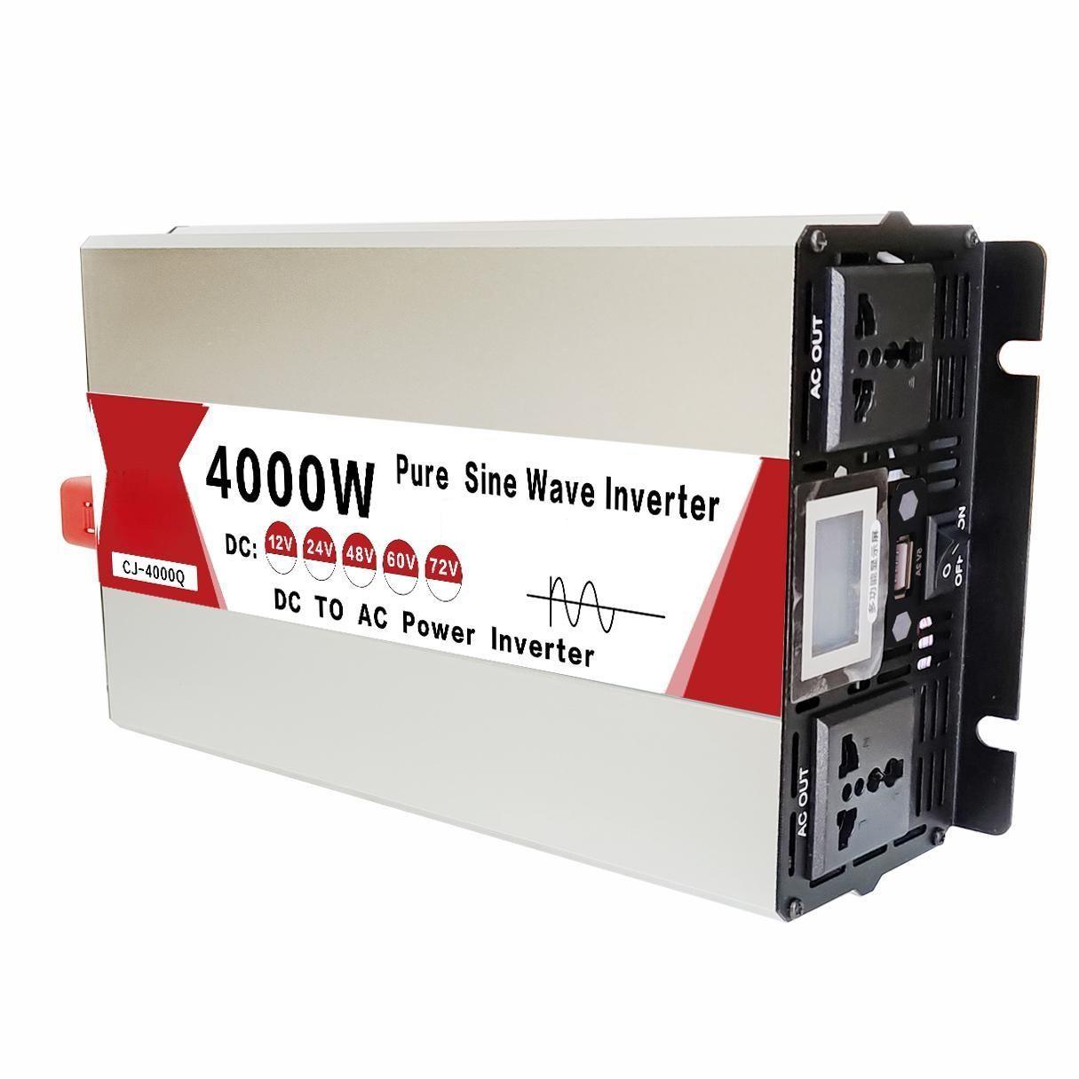 4000W/5000W/5500W/3000W Pure S - Inverter Pure Sine Wave 60Hz 120V 3000W 评论和价格